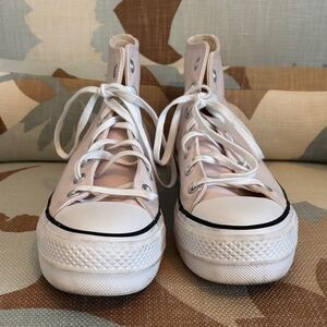 Converse Women's Pink High-Top Sneakers